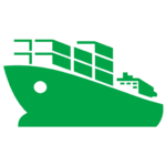 icono transporte maritimo de mercancias